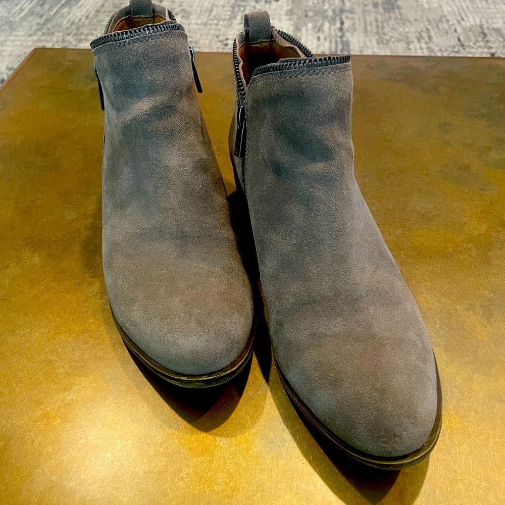 Lucky Brand Suede Booties